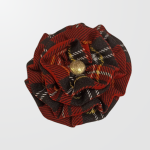 Coletero infantil cuadros rojo