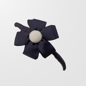 DIADEMA FLOR AZUL MARINO