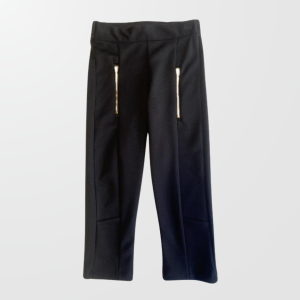 LEGGIN NEGRO INFANTIL CON CREMALLERA